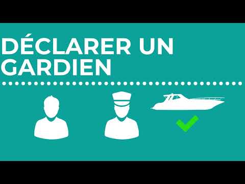 Illustration d’un gardien et d’un bateau